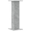 plantestativer 2 stk. 30x30x80 cm konstrueret træ betongrå