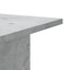 plantestativer 2 stk. 30x30x80 cm konstrueret træ betongrå