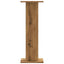 plantestativer 2 stk. 30x30x80 cm konstrueret træ egetræsfarve