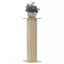 plantestativer 2 stk. 30x30x95 cm konstrueret træ sonoma-eg