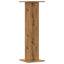 plantestativer 2 stk. 30x30x95 cm konstrueret træ egetræsfarve