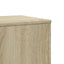 plantestativer 2 stk. 33x33x100 cm konstrueret træ sonoma-eg