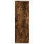 plantestativer 2 stk. 33x33x100 cm konstrueret træ røget eg