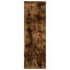 plantestativer 2 stk. 33x33x100 cm konstrueret træ røget eg