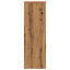 plantestativer 2 stk. 33x33x100 cm konstrueret træ egetræsfarve