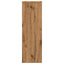 plantestativer 2 stk. 33x33x100 cm konstrueret træ egetræsfarve