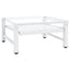 sokkel til vaskemaskine med udtrækshylder hvid