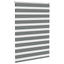 zebragardin mørkegrå 100x100 cm stofbredde 95,9 cm polyester