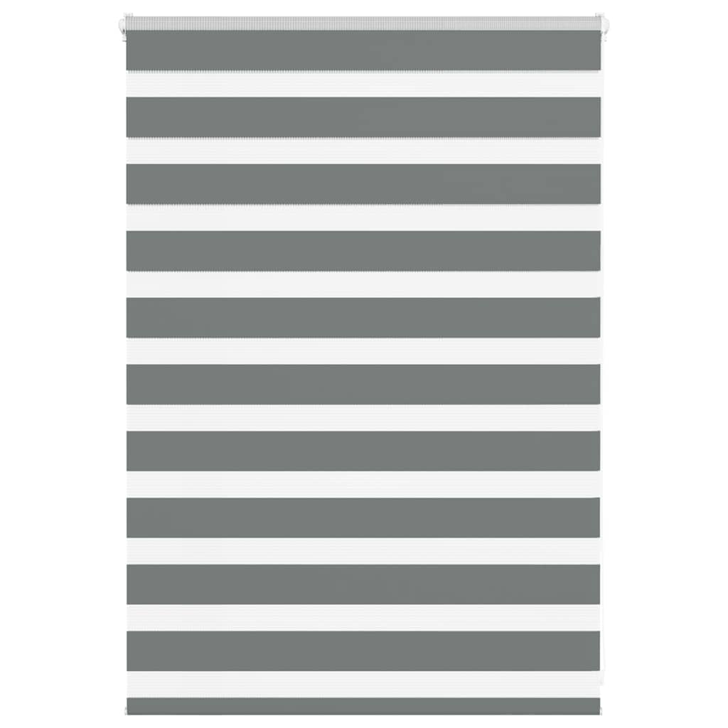 zebragardin mørkegrå 105x100 cm stofbredde 100,9 cm polyester