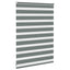 zebragardin mørkegrå 115x100 cm stofbredde 110,9 cm polyester