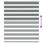 zebragardin mørkegrå 120x100 cm stofbredde 115,9 cm polyester
