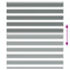 zebragardin mørkegrå 135x100 cm stofbredde 130,9 cm polyester
