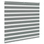 zebragardin mørkegrå 155x100 cm stofbredde 150,9 cm polyester
