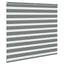zebragardin mørkegrå 165x100 cm stofbredde 160,9 cm polyester