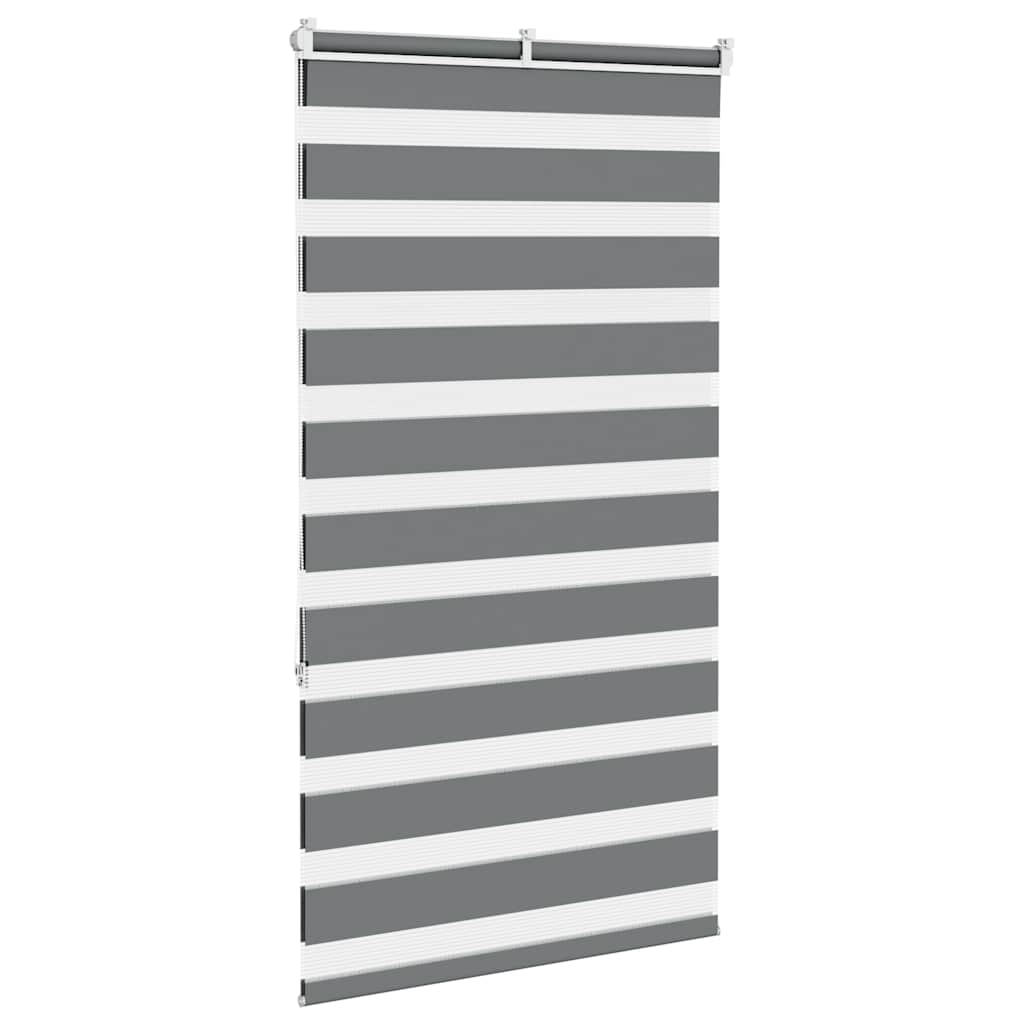 zebragardin mørkegrå 70x150 cm stofbredde 65,9 cm polyester