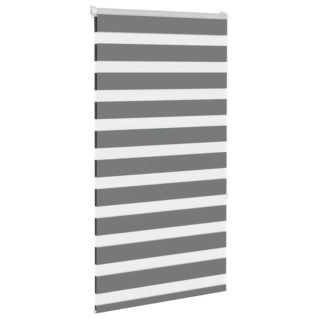 zebragardin mørkegrå 75x150 cm stofbredde 70,9 cm polyester