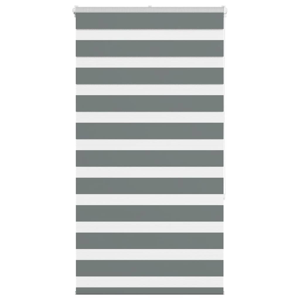 zebragardin mørkegrå 80x150 cm stofbredde 75,9 cm polyester