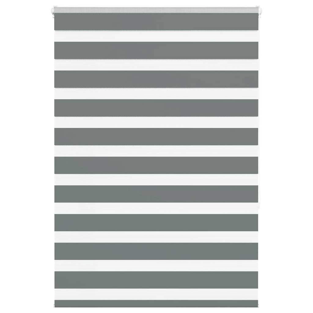 zebragardin mørkegrå 105x150 cm stofbredde 100,9 cm polyester