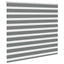 zebragardin mørkegrå 165x150 cm stofbredde 160,9 cm polyester