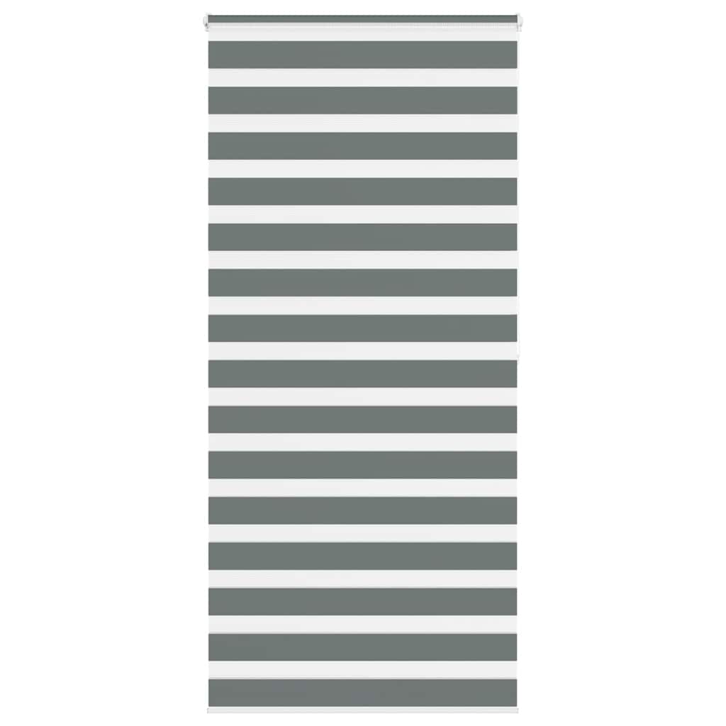 zebragardin mørkegrå 115x200 cm stofbredde 110,9 cm polyester