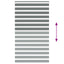 zebragardin mørkegrå 125x200 cm stofbredde 120,9 cm polyester