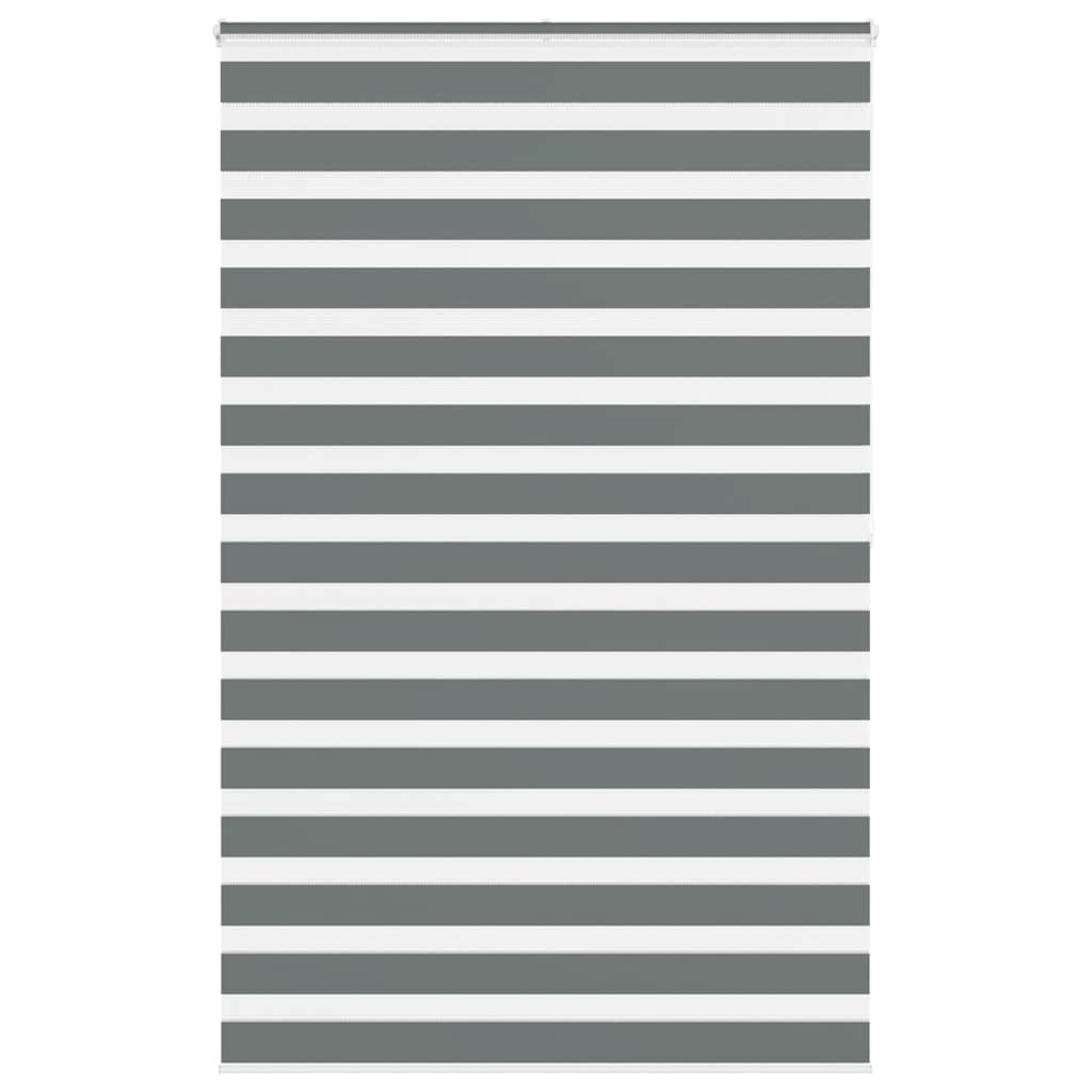 zebragardin mørkegrå 145x200 cm stofbredde 140,9 cm polyester