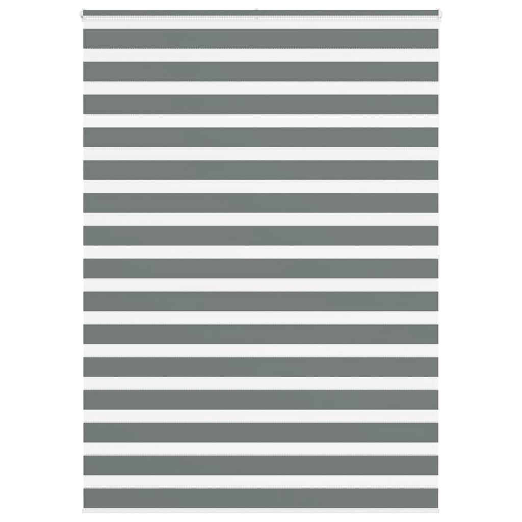 zebragardin mørkegrå 155x200 cm stofbredde 150,9 cm polyester