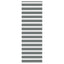 zebragardin mørkegrå 75x230 cm stofbredde 70,9 cm polyester