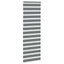 zebragardin mørkegrå 75x230 cm stofbredde 70,9 cm polyester
