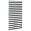 zebragardin mørkegrå 125x230 cm stofbredde 120,9 cm polyester