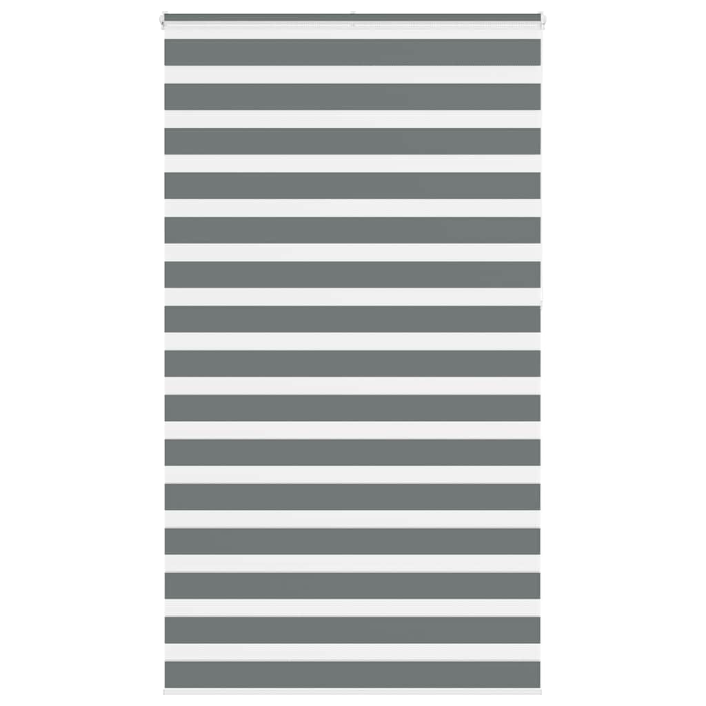 zebragardin mørkegrå 130x230 cm stofbredde 125,9 cm polyester