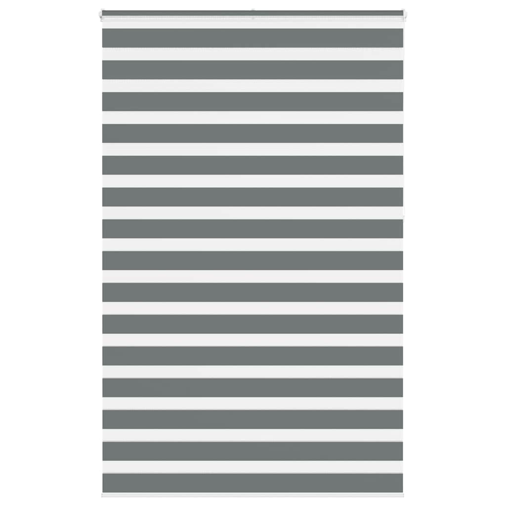 zebragardin mørkegrå 140x230 cm stofbredde 135,9 cm polyester