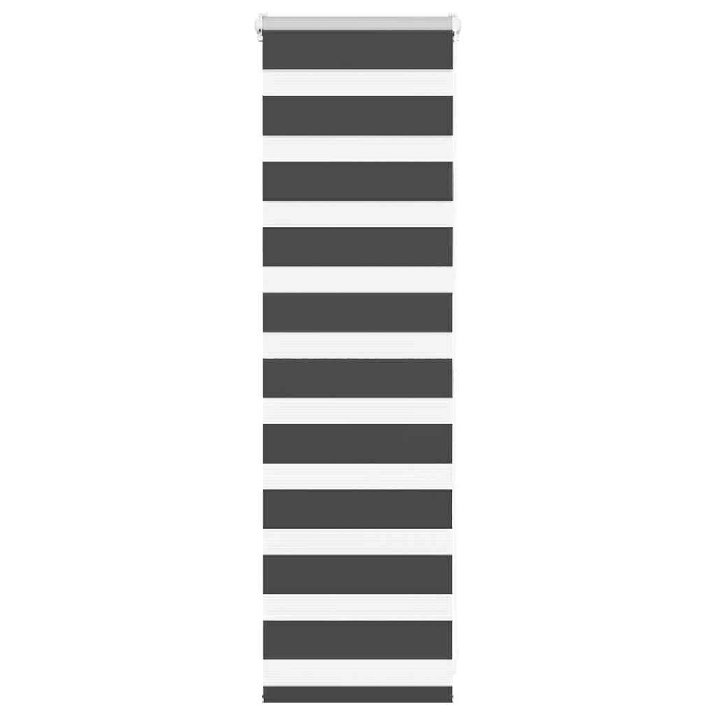 zebragardin sort 50x100 cm stofbredde 45,9 cm polyester