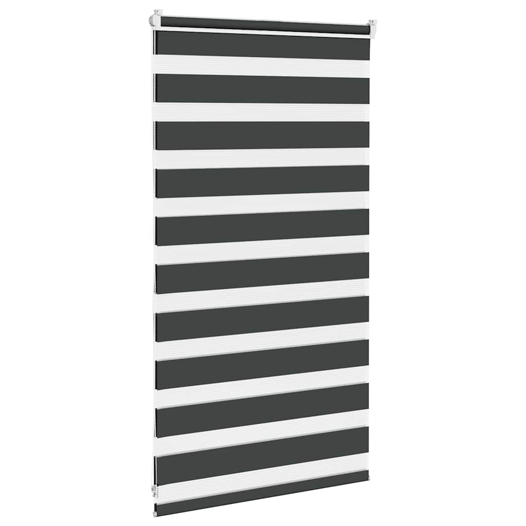 zebragardin sort 70x100 cm stofbredde 65,9 cm polyester