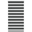 zebragardin sort 80x100 cm stofbredde 75,9 cm polyester