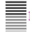 zebragardin sort 100x100 cm stofbredde 95,9 cm polyester