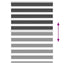 zebragardin sort 115x100 cm stofbredde 110,9 cm polyester