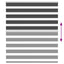zebragardin sort 125x100 cm stofbredde 120,9 cm polyester