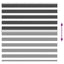 zebragardin sort 140x100 cm stofbredde 135,9 cm polyester