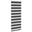 zebragardin sort 65x150 cm stofbredde 60,9 cm polyester