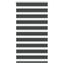 zebragardin sort 90x150 cm stofbredde 85,9 cm polyester