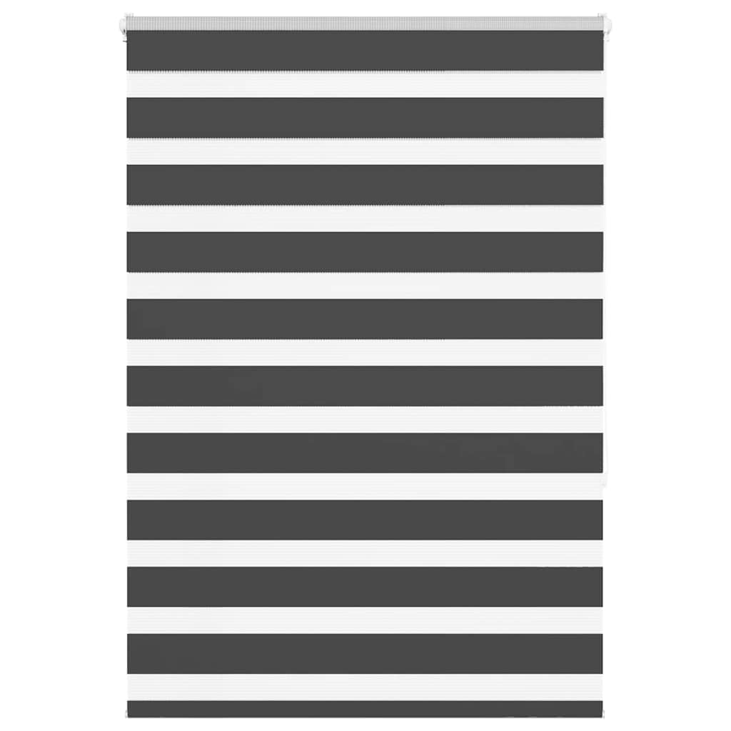 zebragardin sort 100x150 cm stofbredde 95,9 cm polyester