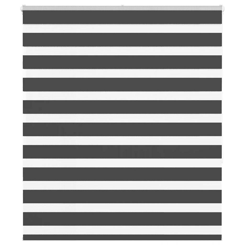 zebragardin sort 125x150 cm stofbredde 120,9 cm polyester