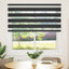 zebragardin sort 140x150 cm stofbredde 135,9 cm polyester