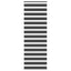 zebragardin sort 80x200 cm stofbredde 75,9 cm polyester