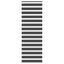 zebragardin sort 85x200 cm stofbredde 80,9 cm polyester