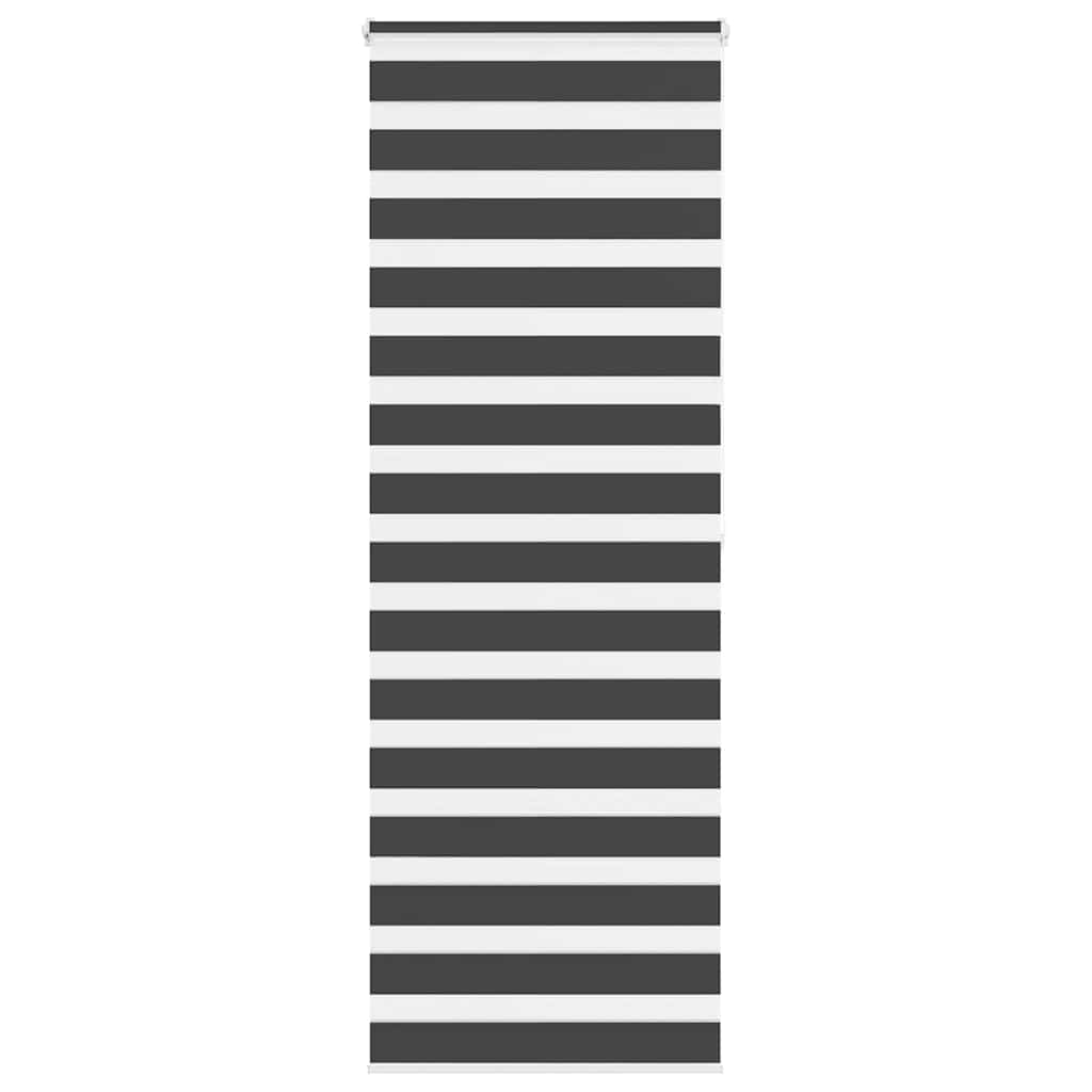 zebragardin sort 90x200 cm stofbredde 85,9 cm polyester