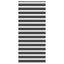zebragardin sort 95x200 cm stofbredde 90,9 cm polyester