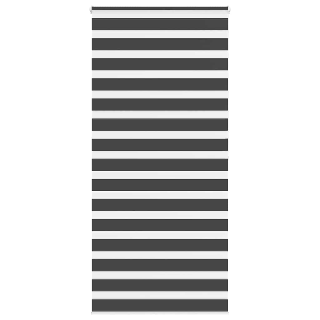 zebragardin sort 105x200 cm stofbredde 100,9 cm polyester