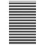 zebragardin sort 140x200 cm stofbredde 135,9 cm polyester